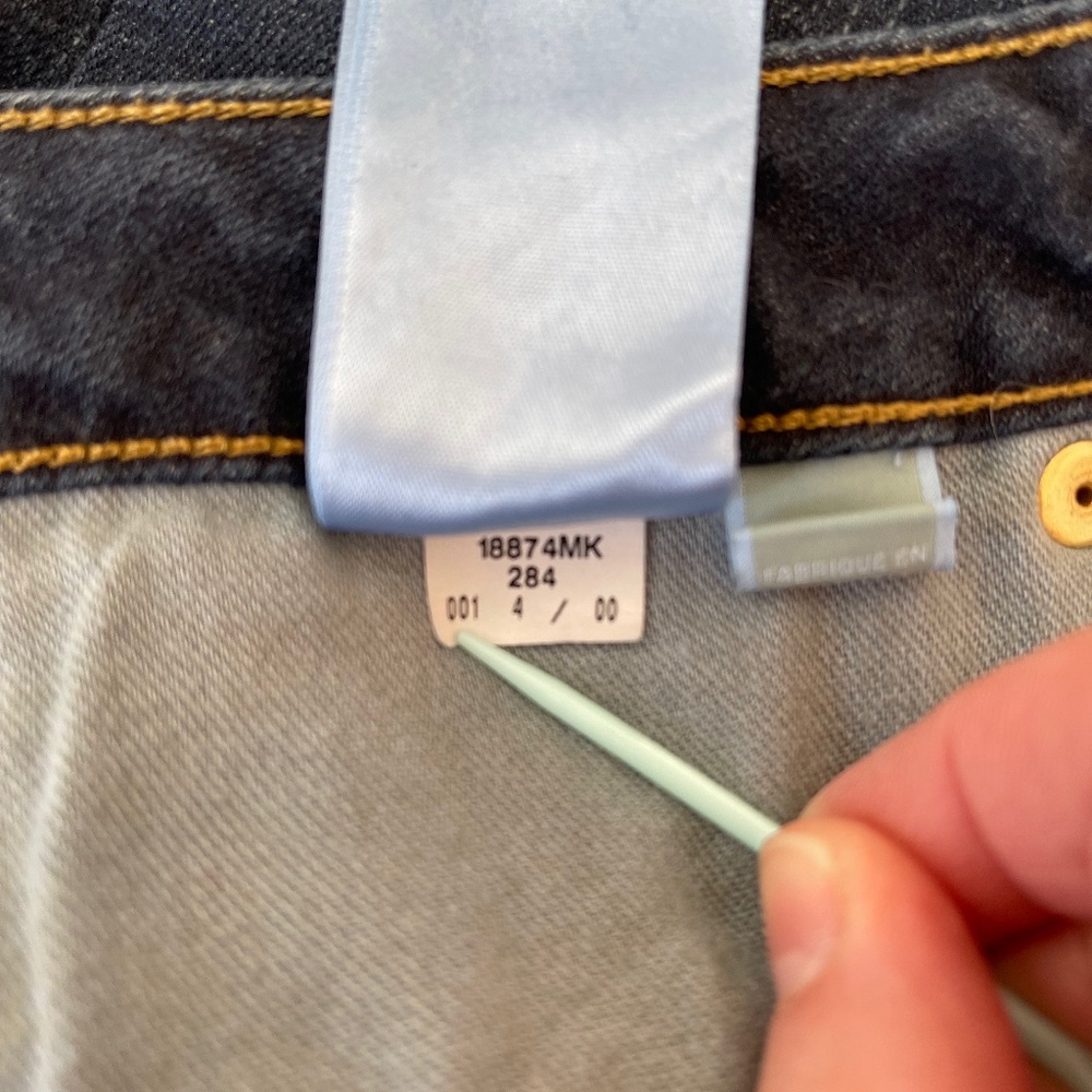 Michael Michael Kors Classic 11" Wide Flared Jeans Women's Size 4 Y2K - Picture 10 of 14